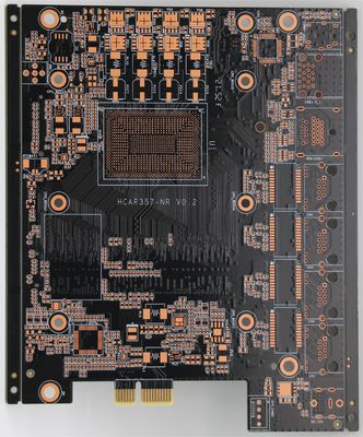 Un buen precio. Circuito electrónico impreso multicapa, espesor de placa de 1,6 mm con ENIG 1U, fabricante de electrónica de superficie en línea