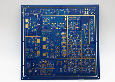 Un buen precio. Placa de circuitos de computadora de 8L Azul Soldmask Inmersión Oro Placa de circuitos SMT en línea