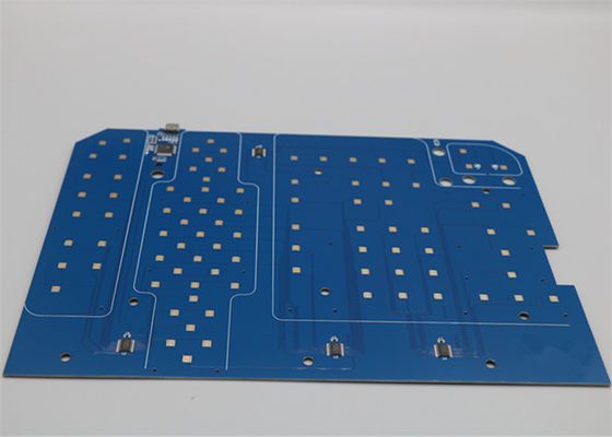 Un buen precio. Blue Soldermask 1OZ 4 capas de PCB fábrica de PCB ensamblaje Shenzhen fabricantes de placas de circuito impreso en línea
