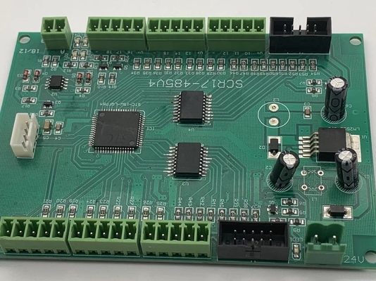 Un buen precio. Conjunto de placa de circuito impreso de giro rápido con espesor de placa de 1.6 mm y máscara verde en línea