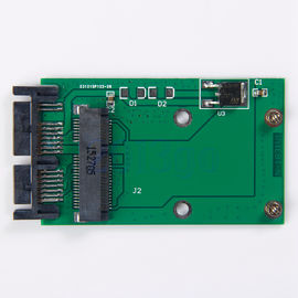 Un buen precio. Mini material micro del servicio FR4 del OEM de SATA PCBA hectogramo del adaptateur del SSD del PCI-e MSATA de PCIe en línea