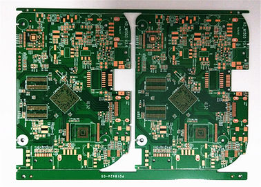 Un buen precio. Cobre rígido de Soldermask 2OZ del verde de la placa de circuito de HDI FR4 con oro de la inmersión en línea
