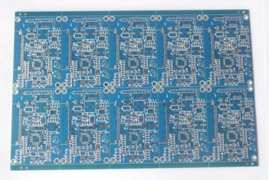 Un buen precio. El doble sin plomo azul de Soldmask HASL echó a un lado la placa de circuito impresa electrónica FR4 en línea