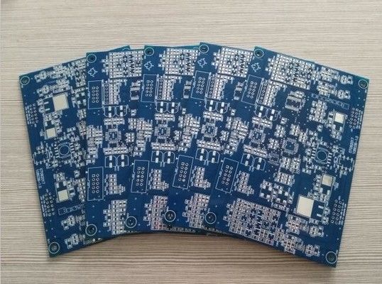 Un buen precio. 1.6mm espesor HASL LF Superficie azul Soldmask conjunto de placa electrónica placa de circuito impreso electrónico en línea