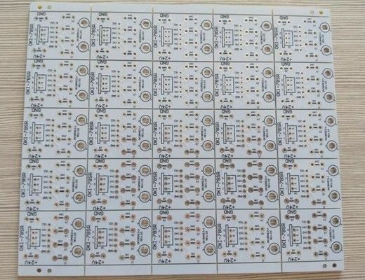 Un buen precio. 1 onza de cobre espesor blanco soldmask HASL superficie PCB placa de circuito impreso PCB servicio de ensamblaje placa de circuito impreso electrónico en línea