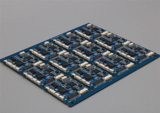 Un buen precio. 1 oz de cobre azul vendido máscara FR4 Tiempo de entrega rápido Prototipo de ensamblaje de PCB proveedor en línea