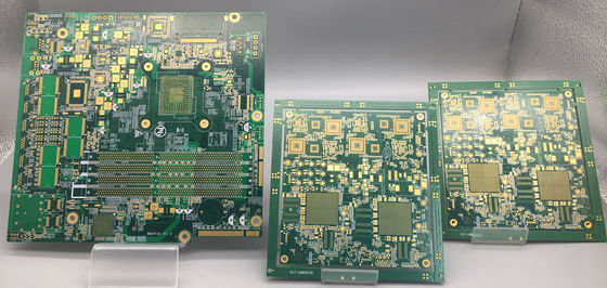 Un buen precio. HDI imprimió persianas de las placas de circuito vía el finger del oro del control BGA de la impedancia del PWB Burried Vias en línea