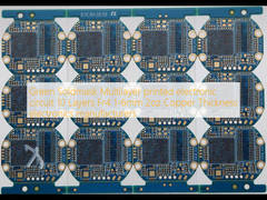 Verde Soldmask Circuito electrónico impreso de múltiples capas 10 capas Fr4 1-6mm 2oz Cobre espesor fabricantes de electrónica